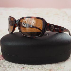 Angel DAMSEL Sunglasses NEW】ANGEL QAG3274 DAMSEL SUNGLASSES - BLACK/SMOKE GRADIENT  main image 2
